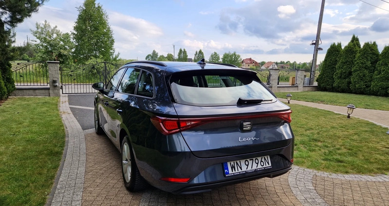 Seat Leon cena 89900 przebieg: 32000, rok produkcji 2021 z Łomża małe 301